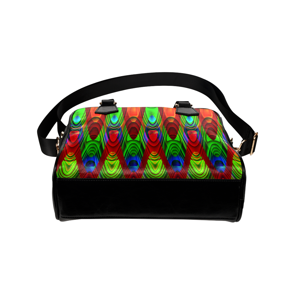 2D Wave #1B - Jera Nour Shoulder Handbag (Model 1634)