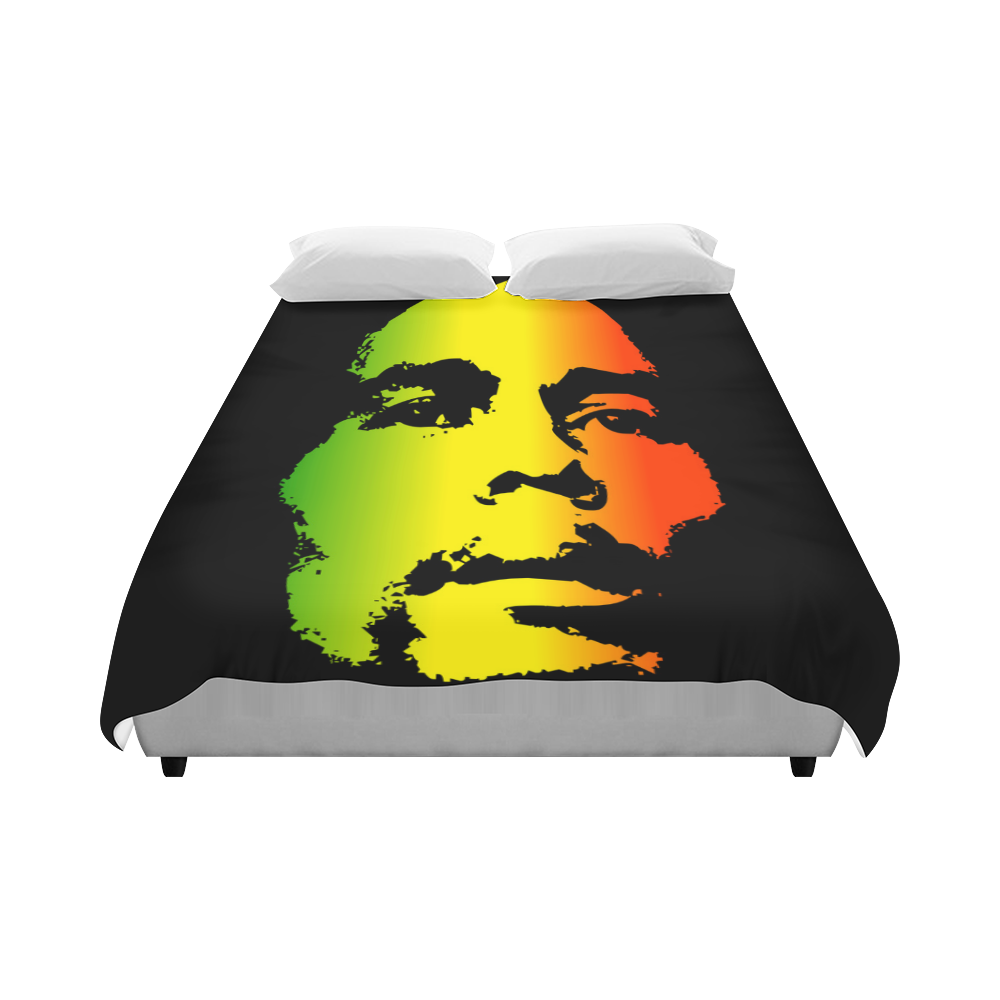 King Of Reggae Bob Marley Duvet Cover 86"x70" ( All-over-print)