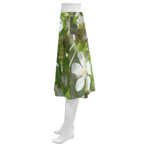 Spring in Vienna 4 by FeelGood Mnemosyne Women's Crepe Skirt (Model D16)