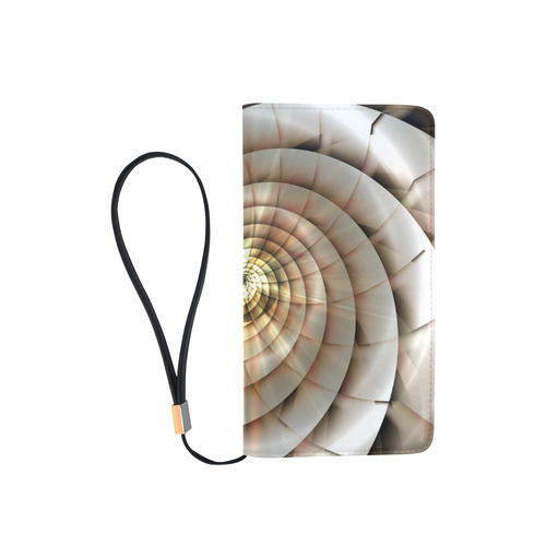 Spiral Eye 3D - Jera Nour Men's Clutch Purse （Model 1638）