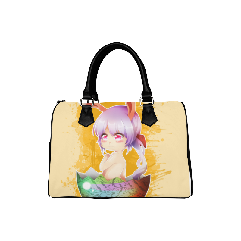 Easter Bunny Girl Boston Handbag (Model 1621)