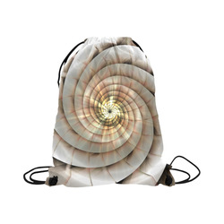 Spiral Eye 3D - Jera Nour Large Drawstring Bag Model 1604 (Twin Sides)  16.5"(W) * 19.3"(H)