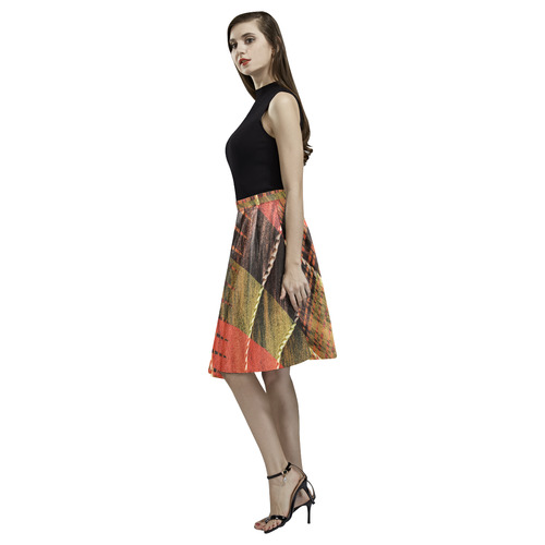 Batik Maharani #6 Vertical - Jera Nour Melete Pleated Midi Skirt (Model D15)