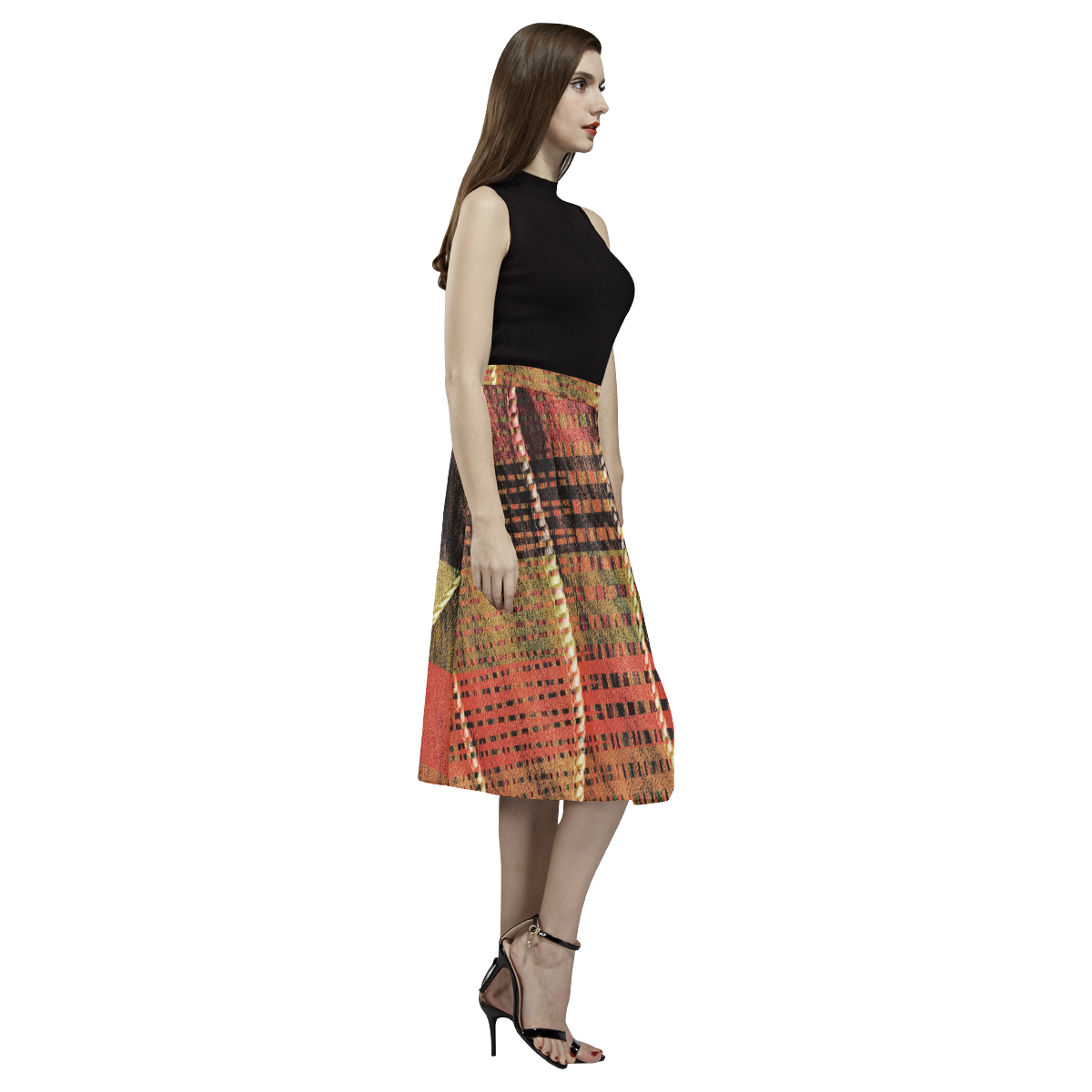 Batik Maharani #6 Vertical - Jera Nour Aoede Crepe Skirt (Model D16)