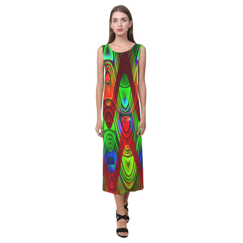 2D Wave #1B - Jera Nour Phaedra Sleeveless Open Fork Long Dress (Model D08)