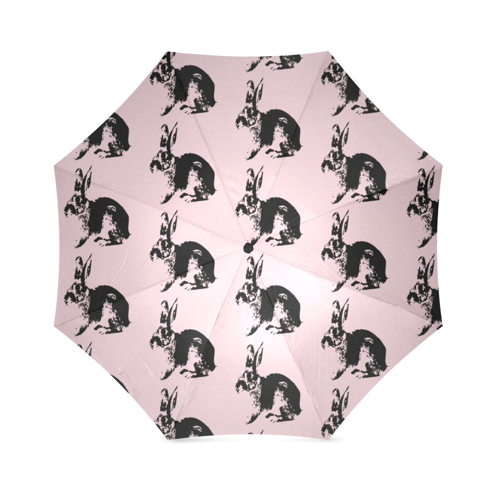 Bunny Pattern Foldable Umbrella (Model U01)