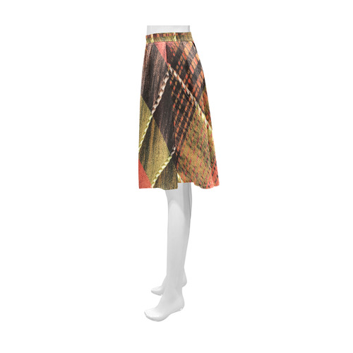 Batik Maharani #6 Vertical - Jera Nour Athena Women's Short Skirt (Model D15)