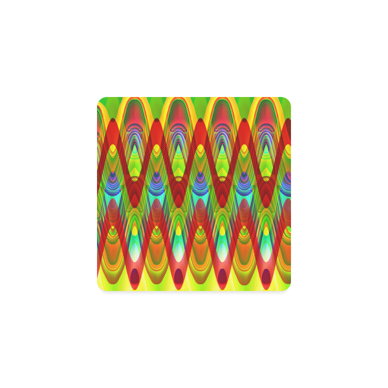 2D Wave #1A - Jera Nour Square Coaster