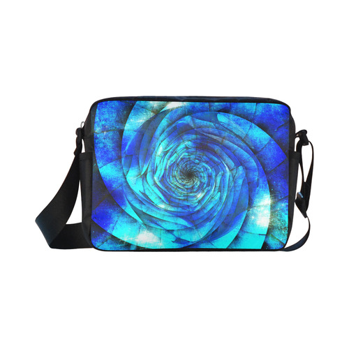 Galaxy Wormhole Spiral 3D - Jera Nour Classic Cross-body Nylon Bags (Model 1632)