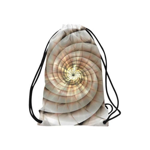 Spiral Eye 3D - Jera Nour Small Drawstring Bag Model 1604 (Twin Sides) 11"(W) * 17.7"(H)