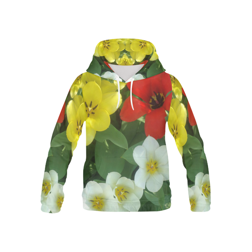 Spring in Vienna 7 by FeelGood All Over Print Hoodie for Kid (USA Size) (Model H13)