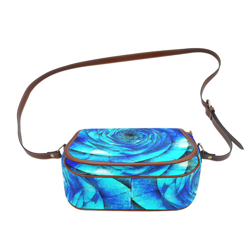 Galaxy Wormhole Spiral 3D - Jera Nour Saddle Bag/Large (Model 1649)