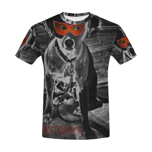 pARTY DAWG All Over Print T-Shirt for Men (USA Size) (Model T40)