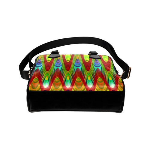 2D Wave #1A - Jera Nour Shoulder Handbag (Model 1634)