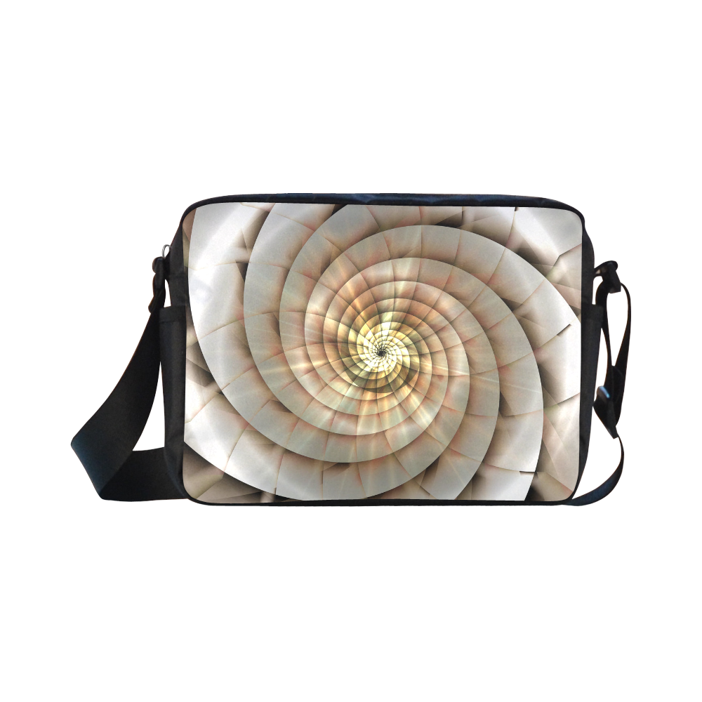Spiral Eye 3D - Jera Nour Classic Cross-body Nylon Bags (Model 1632)