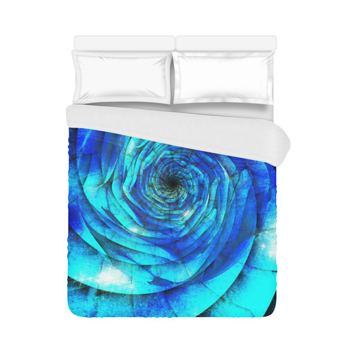 Galaxy Wormhole Spiral 3D - Jera Nour Duvet Cover 86"x70" ( All-over-print)