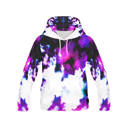 watercolor 22 All Over Print Hoodie for Women (USA Size) (Model H13)