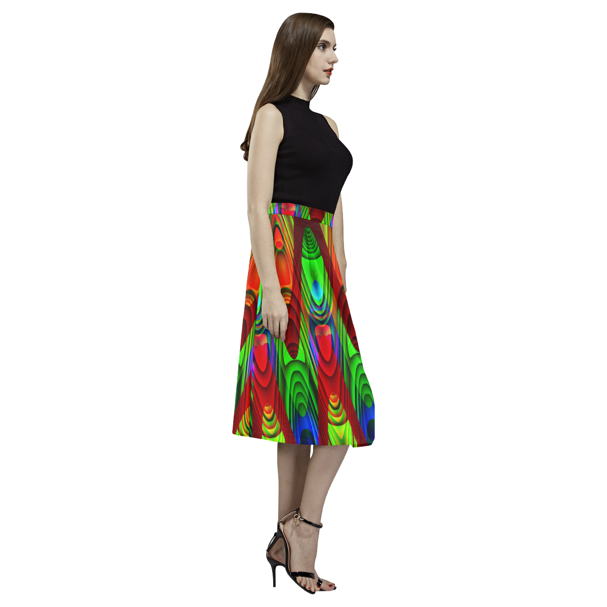 2D Wave #1B - Jera Nour Aoede Crepe Skirt (Model D16)