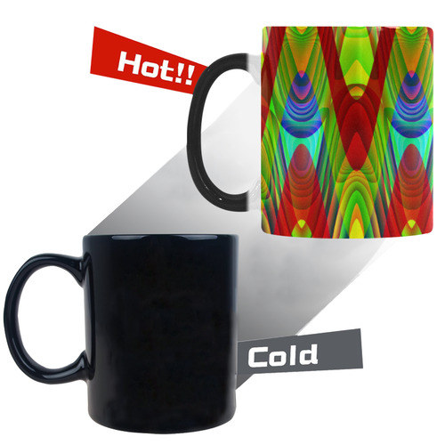 2D Wave #1A - Jera Nour Custom Morphing Mug