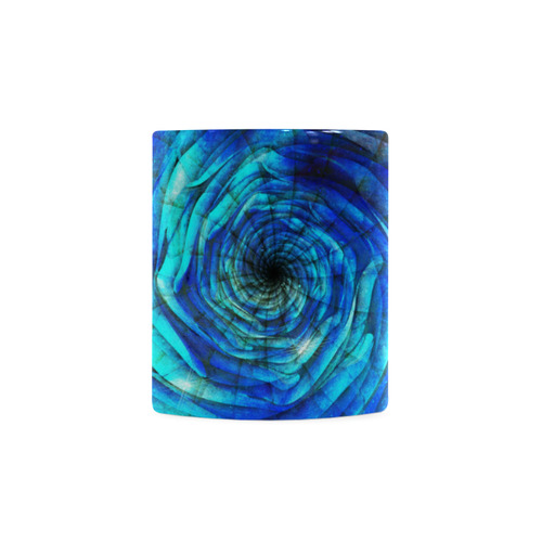 Galaxy Wormhole Spiral 3D - Jera Nour White Mug(11OZ)