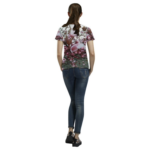 spring in Vienna by FeelGood All Over Print T-Shirt for Women (USA Size) (Model T40)