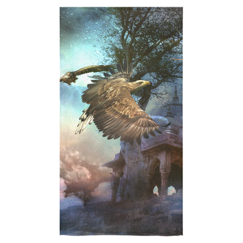 Awesome flying eagle Bath Towel 30"x56"