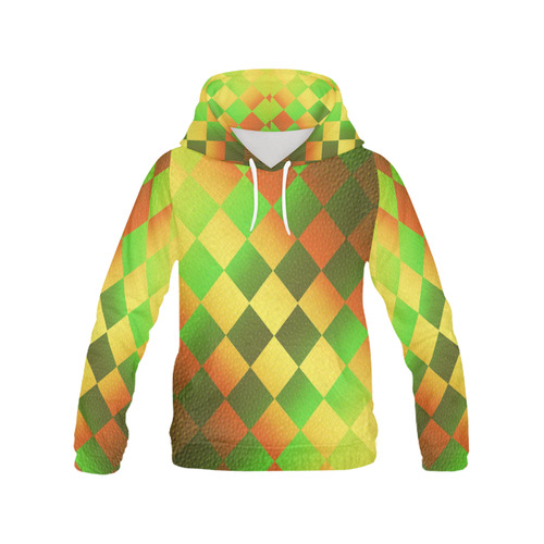 Easter Square All Over Print Hoodie for Women (USA Size) (Model H13)