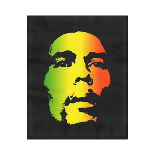 King Of Reggae Bob Marley Duvet Cover 86"x70" ( All-over-print)
