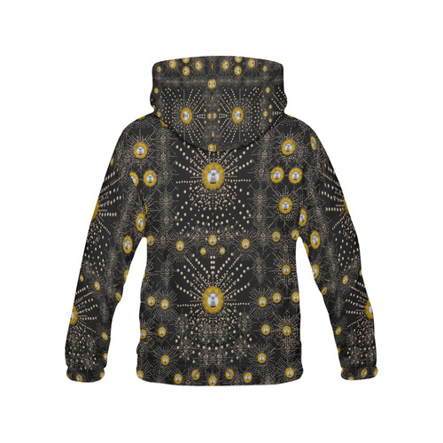 Lace of pearls in the earth galaxy All Over Print Hoodie for Men (USA Size) (Model H13)