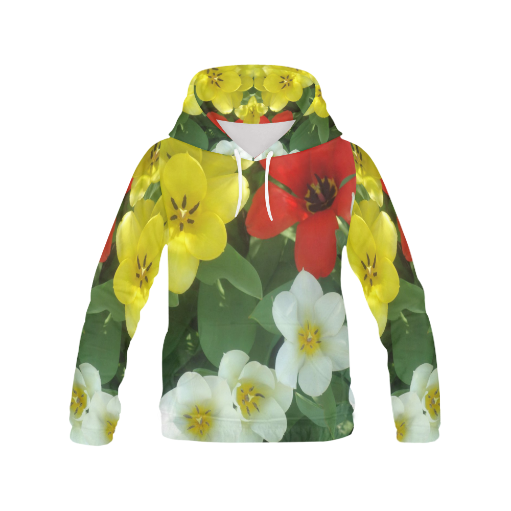 Spring in Vienna 7 by FeelGood All Over Print Hoodie for Women (USA Size) (Model H13)