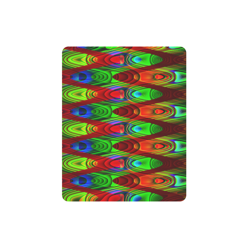 2D Wave #1B - Jera Nour Rectangle Mousepad
