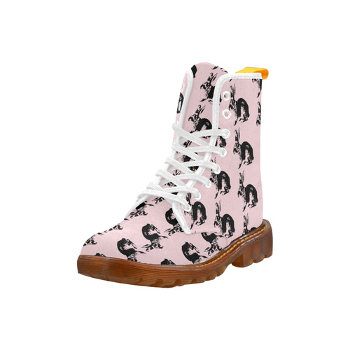 Bunny Pattern Martin Boots For Women Model 1203H