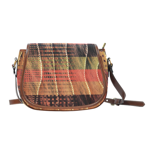 Batik Maharani #6 Vertical - Jera Nour Saddle Bag/Large (Model 1649)
