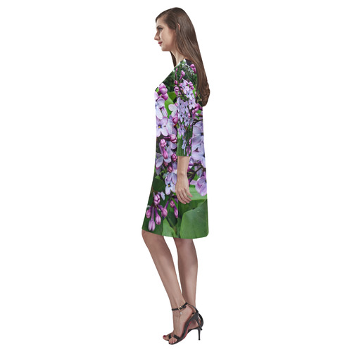 Spring in Vienna 8 by FeelGood Rhea Loose Round Neck Dress(Model D22)
