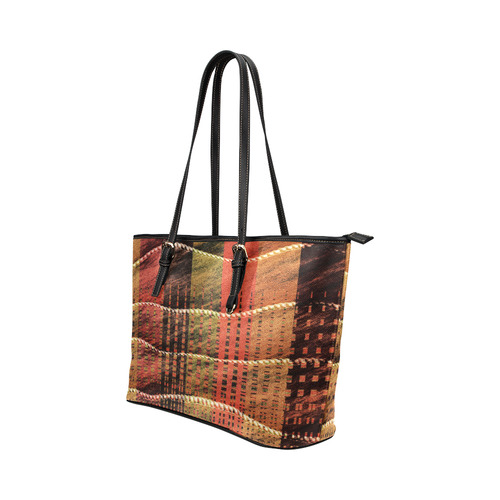 Batik Maharani #6 - Jera Nour Leather Tote Bag/Large (Model 1651)