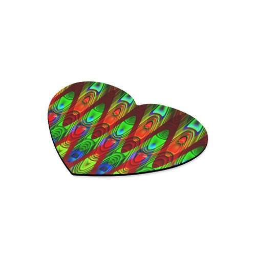 2D Wave #1B - Jera Nour Heart-shaped Mousepad