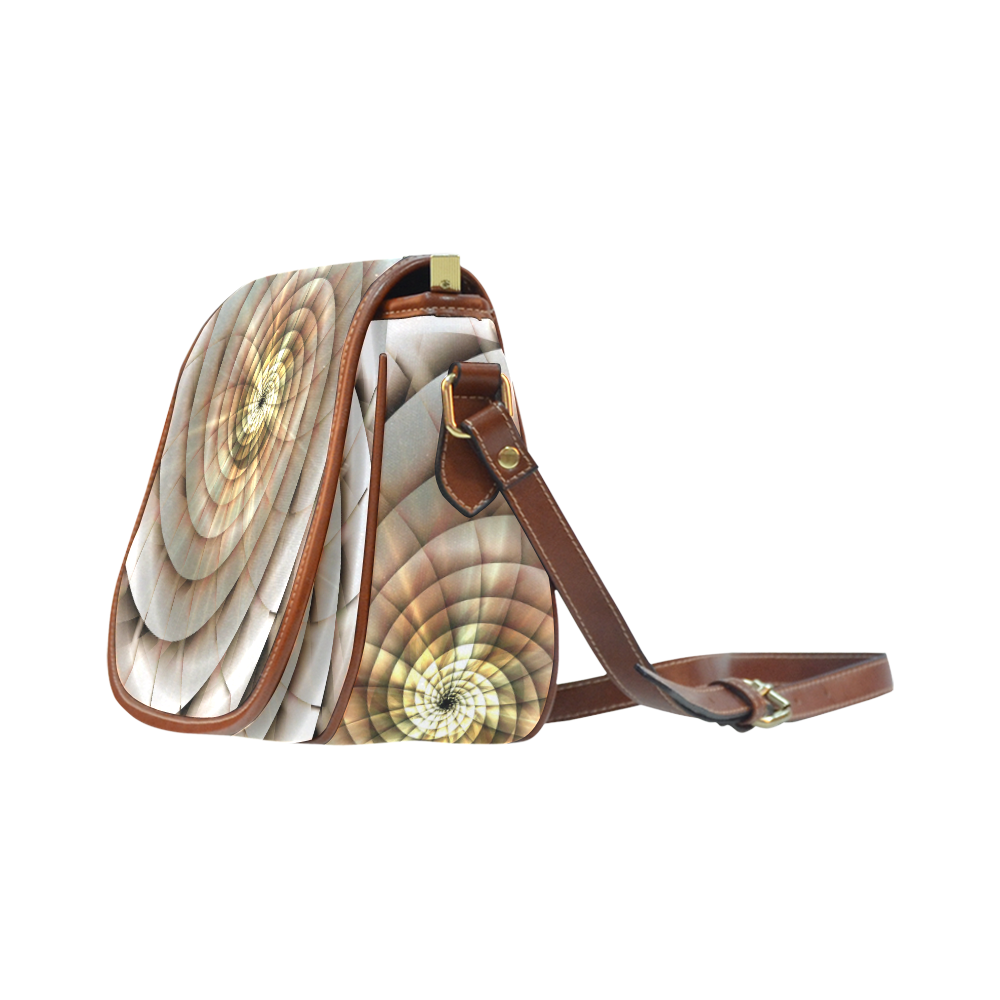 Spiral Eye 3D - Jera Nour Saddle Bag/Small (Model 1649) Full Customization