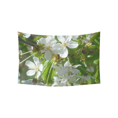 Spring in Vienna 4 by FeelGood Cotton Linen Wall Tapestry 60"x 40"