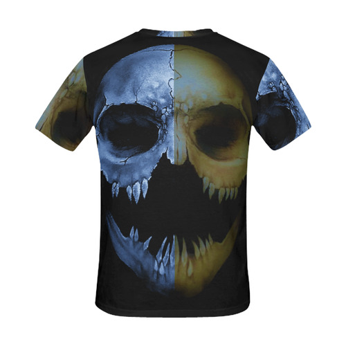 vampire skull of evil All Over Print T-Shirt for Men (USA Size) (Model T40)