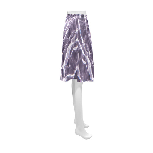 violaceous soul Athena Women's Short Skirt (Model D15)