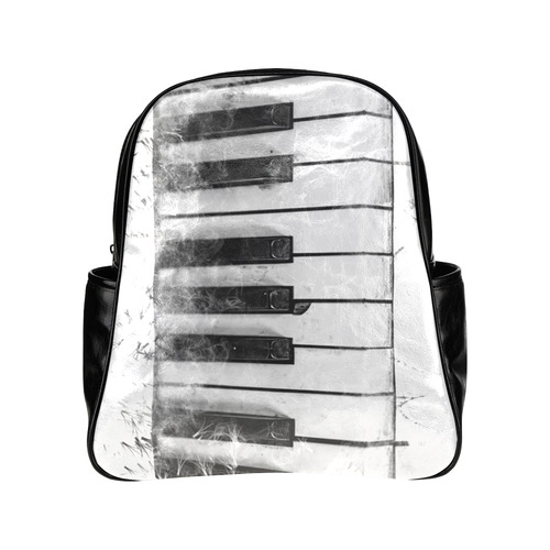 Piano Backpack Multi-Pockets Backpack (Model 1636)