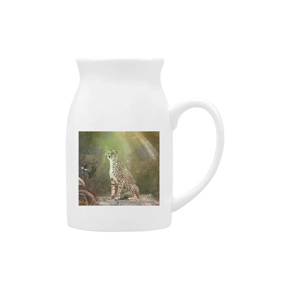 Beautiful leopard Milk Cup (Large) 450ml
