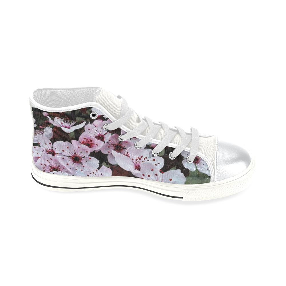 spring in Vienna 3 by FeelGood High Top Canvas Shoes for Kid (Model 017)