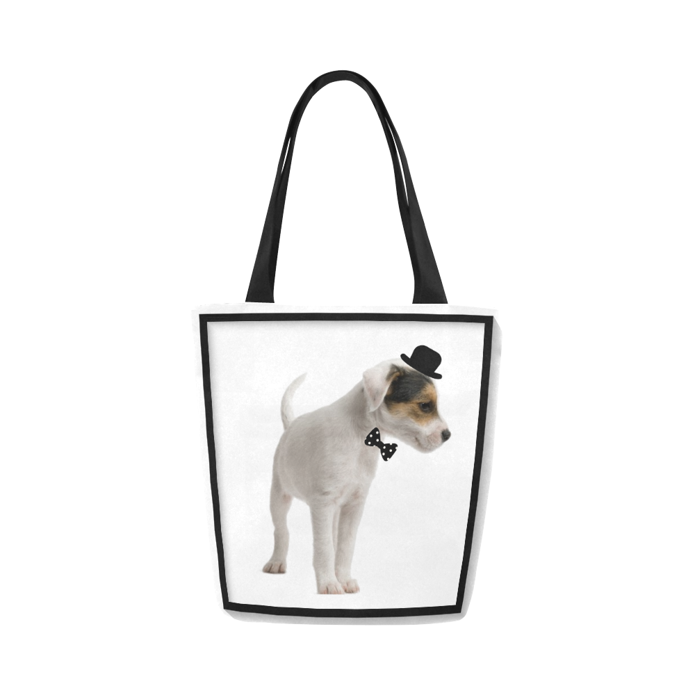 BABYDOG Canvas Tote Bag (Model 1657)