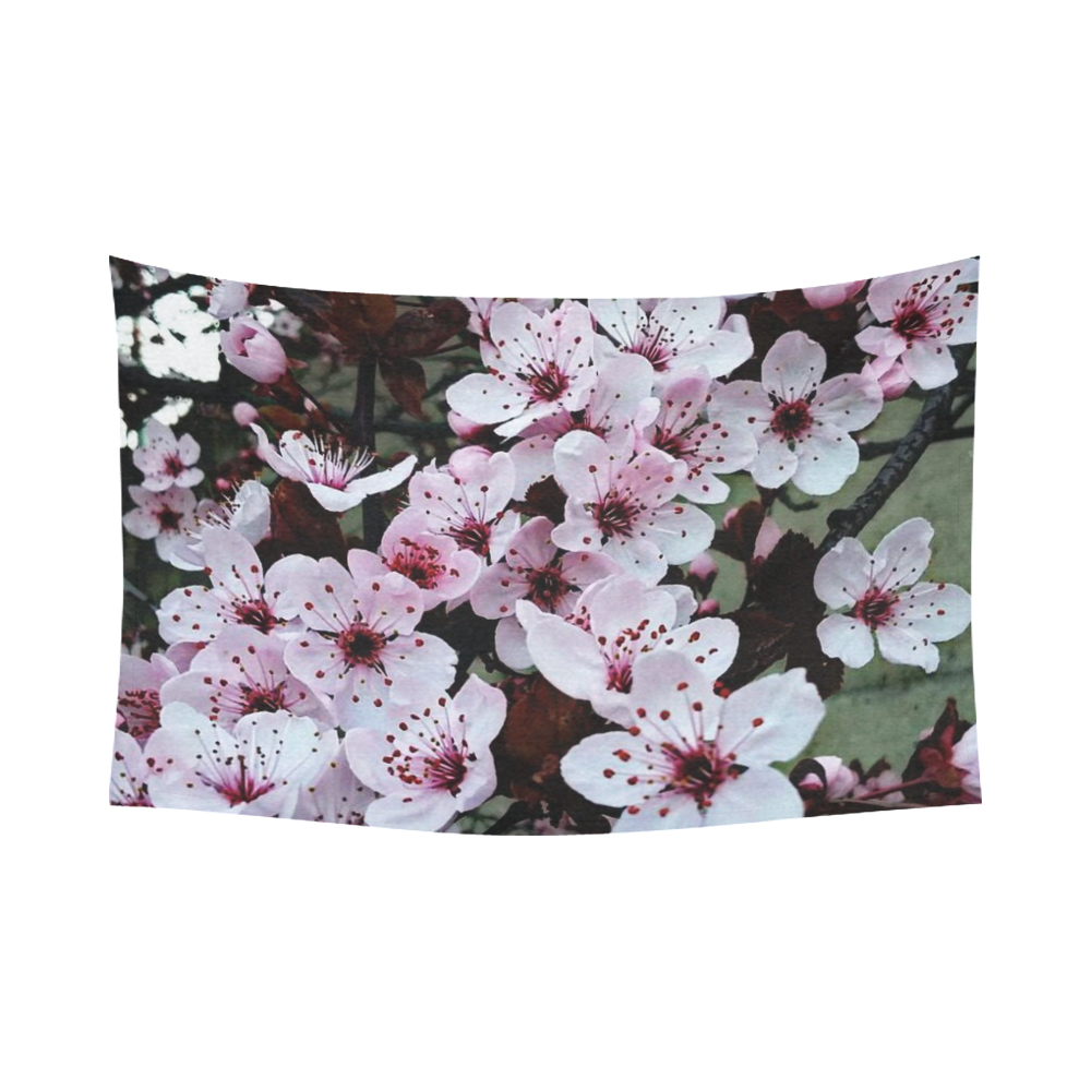 spring in Vienna 3 by FeelGood Cotton Linen Wall Tapestry 90"x 60"