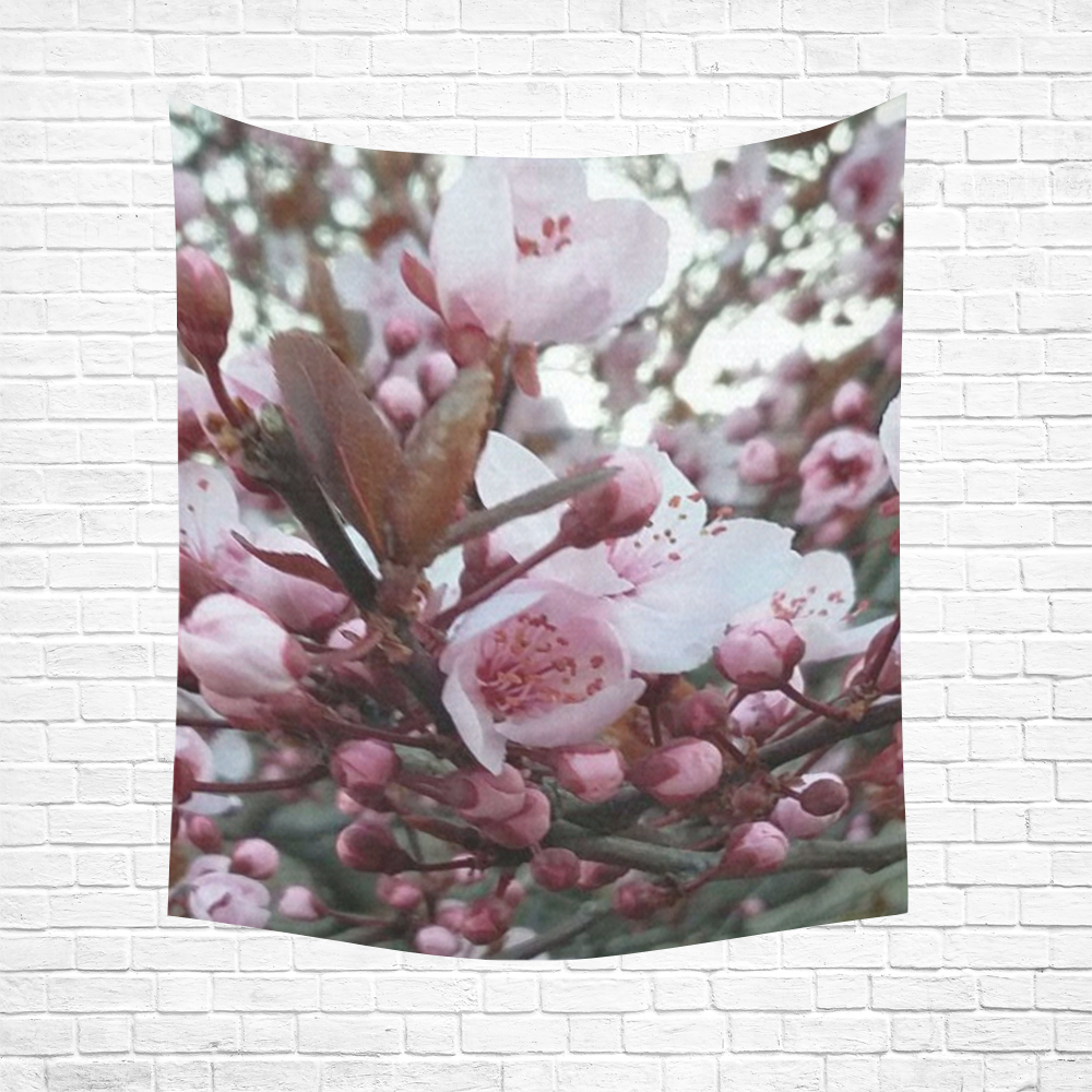 Spring in Vienna 5 by FeelGood Cotton Linen Wall Tapestry 51"x 60"