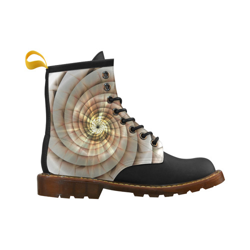 Spiral Eye 3D - Jera Nour High Grade PU Leather Martin Boots For Women Model 402H