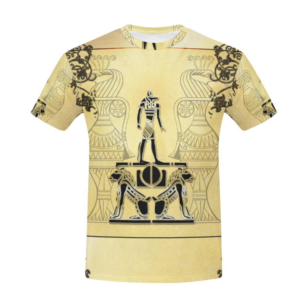 Anubis, the egypt god All Over Print T-Shirt for Men (USA Size) (Model T40)