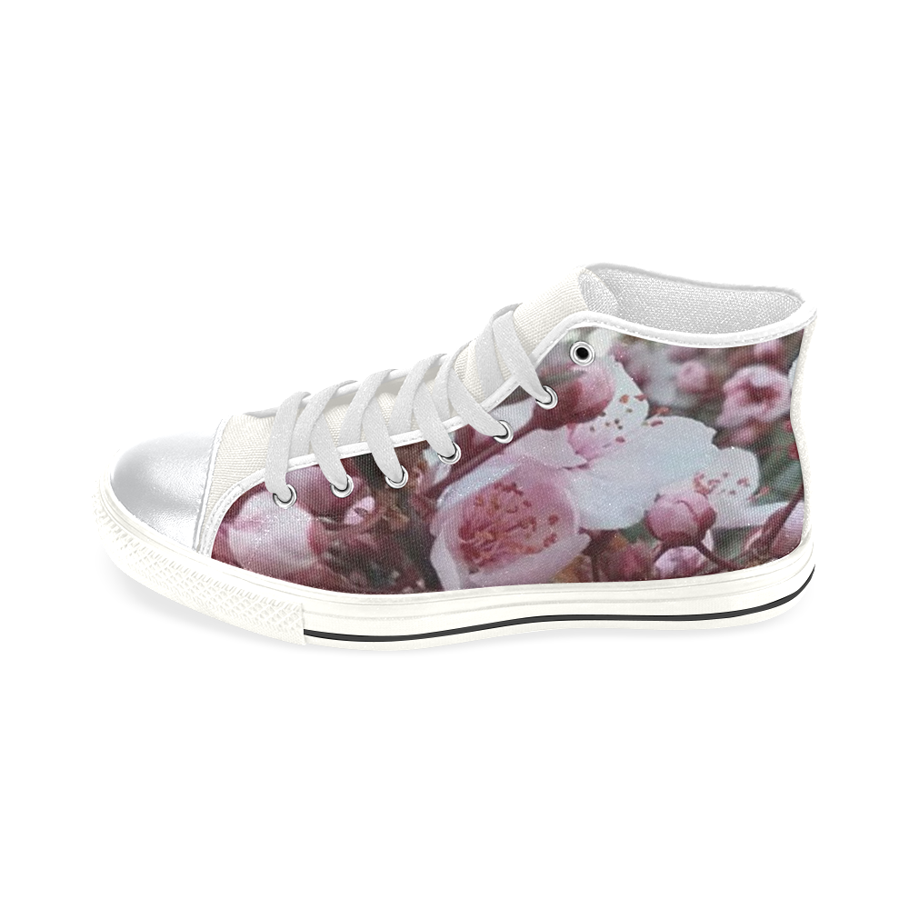Spring in Vienna 5 by FeelGood High Top Canvas Shoes for Kid (Model 017)