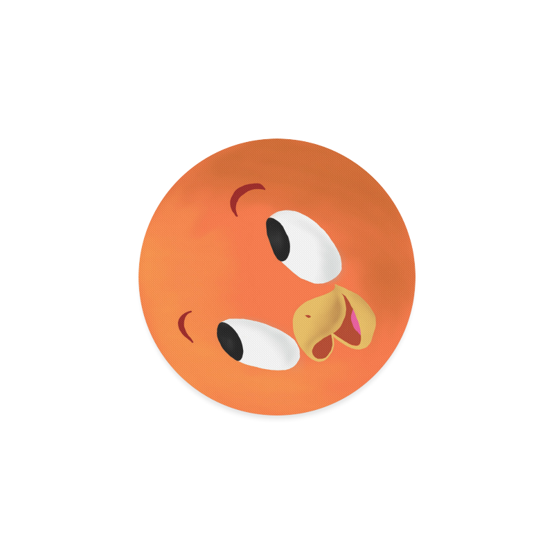 orange bird Round Coaster